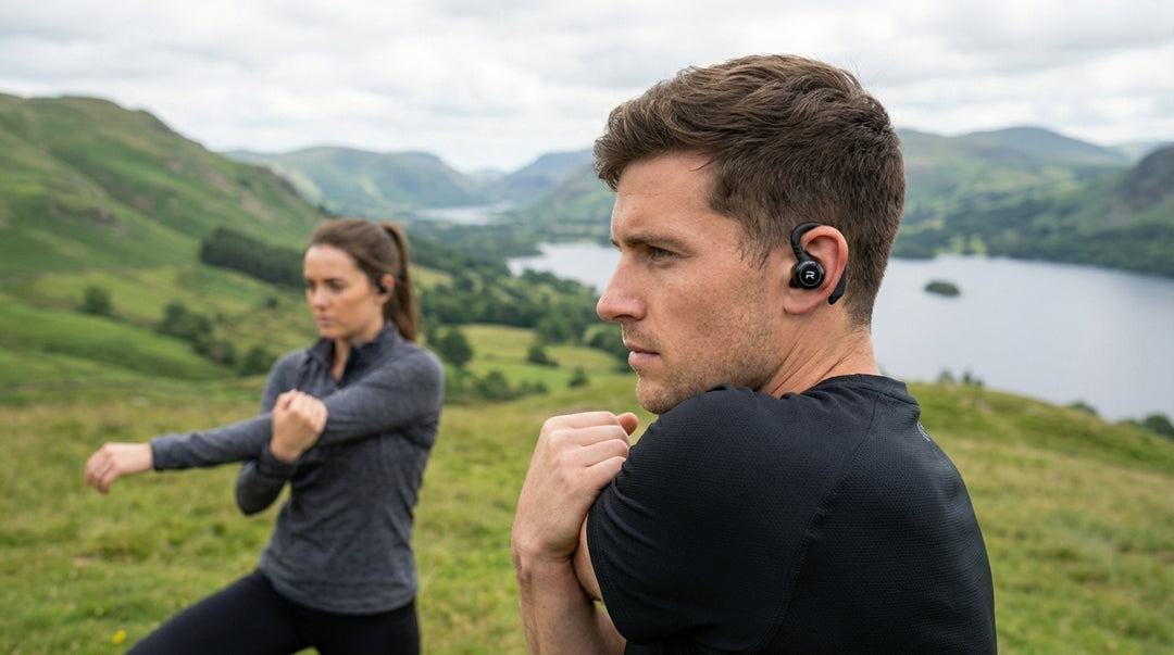 RunBuds™ | Secure-Fit Wireless Earphones for Running & Gym | UK