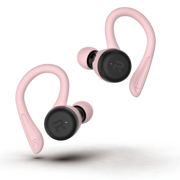 RunBuds Air Pink earphones side angle