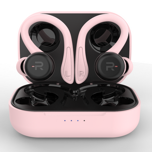 RunPods Air earphones in pink